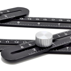Six-Sided Aluminum Alloy Angle Ruler