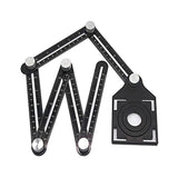 Six-Sided Aluminum Alloy Angle Ruler